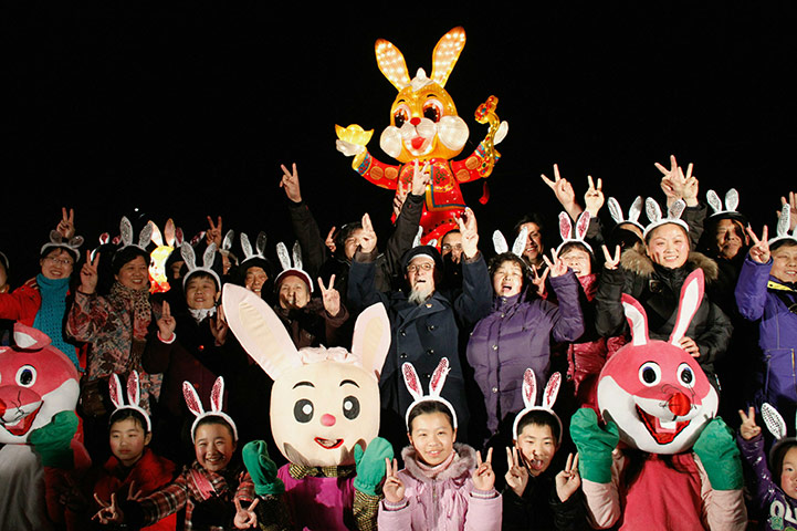 Chinese New Year: Chinese Celebrate The Year Of Rabbit