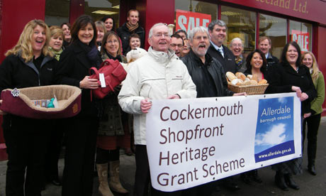 Cockermouth shopfront heritage grant scheme