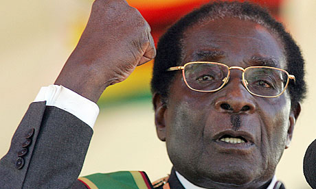Zimbabwe's president Robert Mugabe