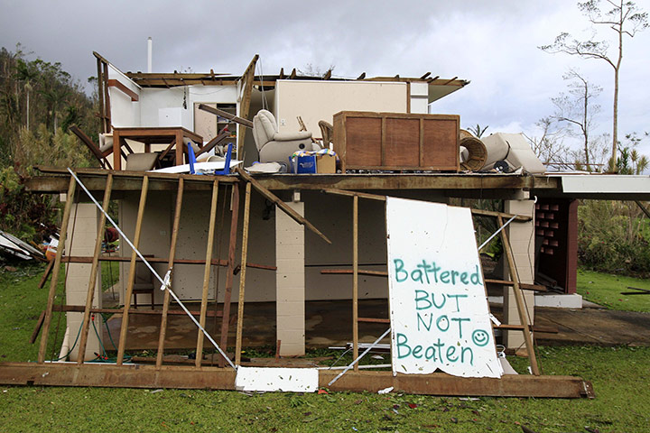 Cyclone Yasi: The aftermath of Cyclone Yasi after it hit Queensland