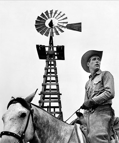 10 best: cowboys: Paul Newman
