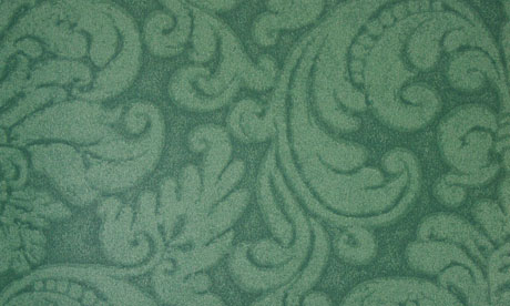Green Patterned Wallpaper