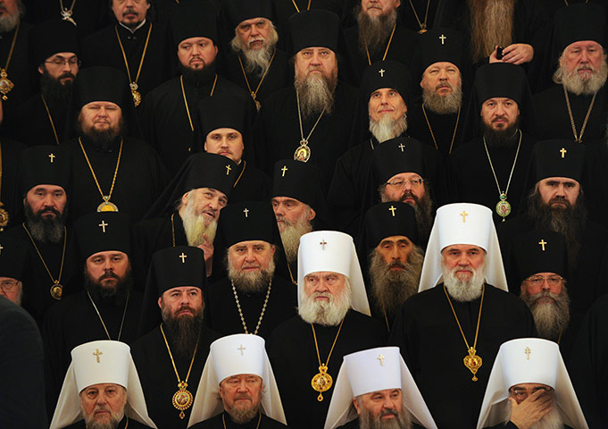 24 hours in pictures: Assembly of Russian Orthodox Church Hierarchs