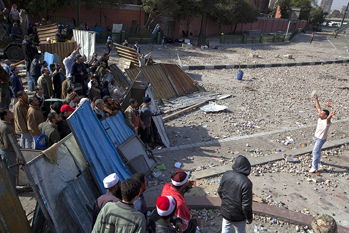 Battle for Tahrir Square: Sean Smith witnesses events in Tahrir Square