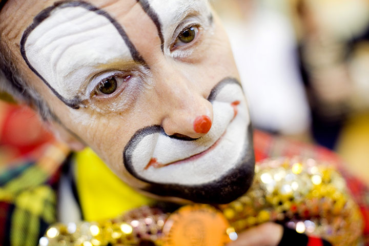 Annual clowns gathering: Annual clowns gathering in Dalston 