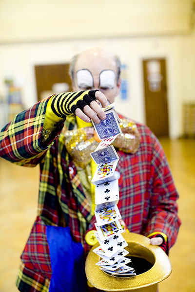 Annual clowns gathering: Annual clowns gathering in Dalston 