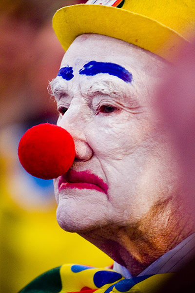 Annual clowns gathering: Annual clowns gathering in Dalston 