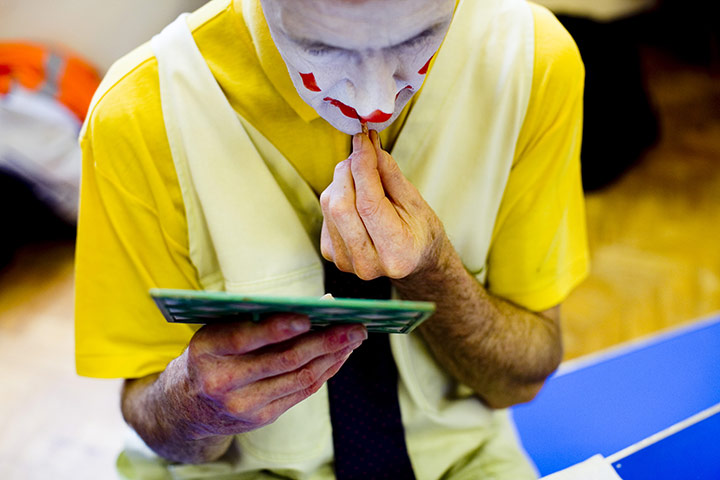 Annual clowns gathering: Annual clowns gathering in Dalston 