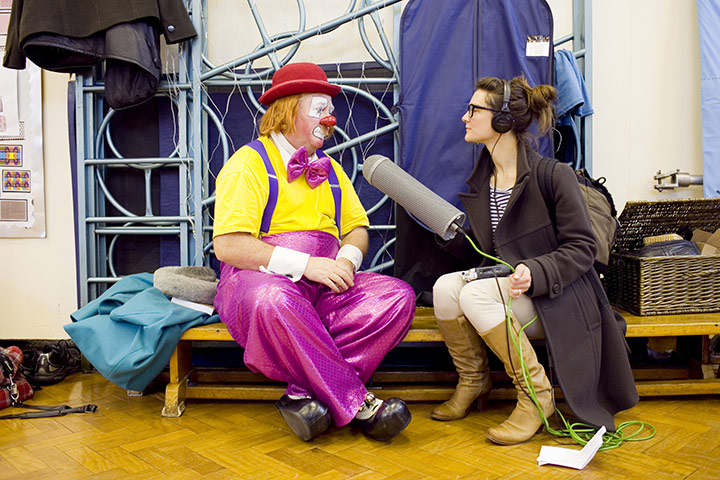 Annual clowns gathering: Annual clowns gathering in Dalston 