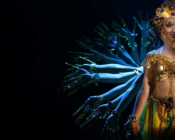 24 hours in pictures: Dancers from China's Gansu province Opera Ensemble