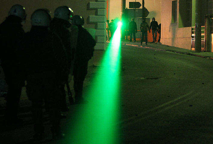 24 hours in pictures: clashes over a planned rubbish dump  in Greece