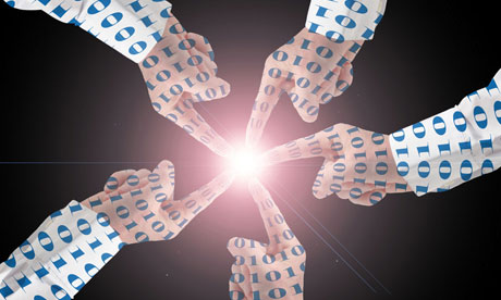 Touching fingers binary