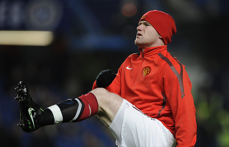 Chelsea v Man United: Wayne Rooney 