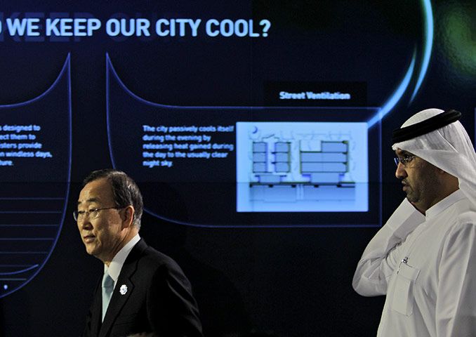 Masdar City: UN Secretary General Ban Ki-Moon