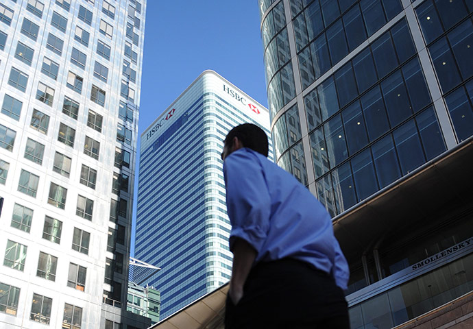 Week in business: Head office of HSBC in Canary Wharf London