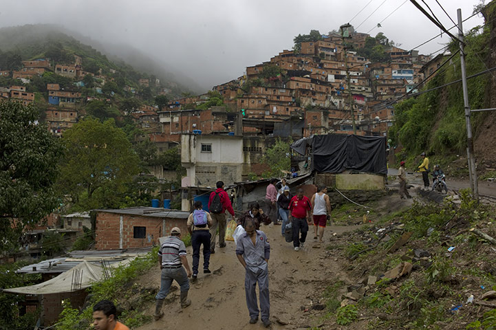 Venezuela Caracas : Shanty town La Vega in Caracas, Venezuela