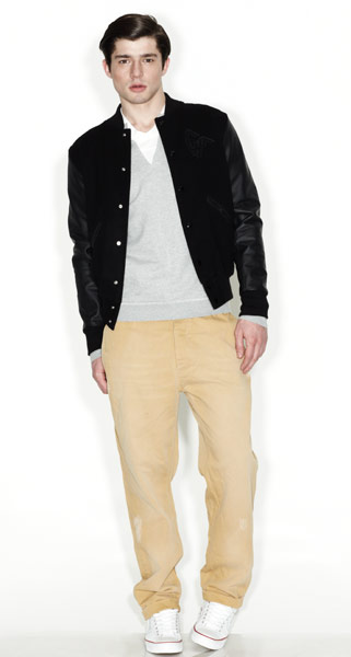 Line-up: varsity jackets: Jacket