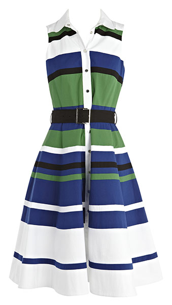 Key trends: stripes: Dress
