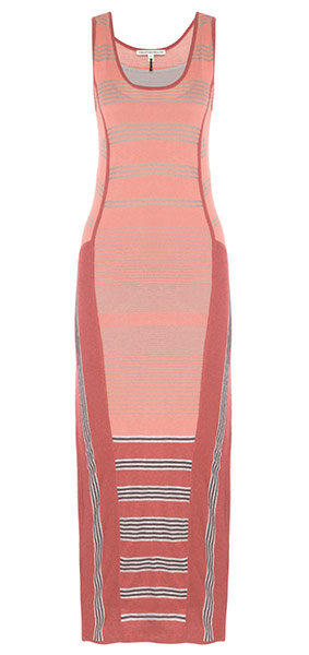 Key trends: stripes: Maxi dress