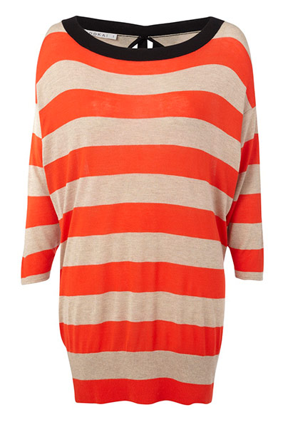 Key trends: stripes: Sweater dress