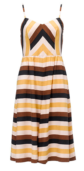 Key trends: stripes: Culottes playsuit