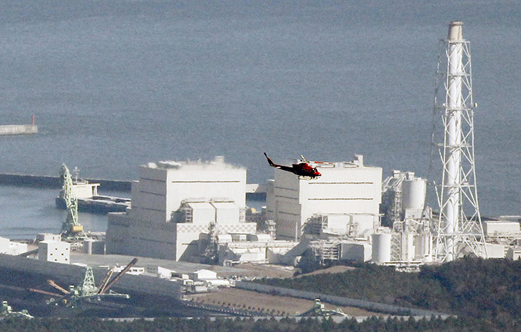 Japan - the day after: Fukushima Daiichi No.1 Nuclear reactor