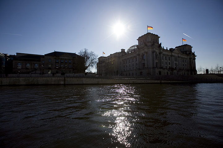 Felix Clay in Berlin: the Reichstag