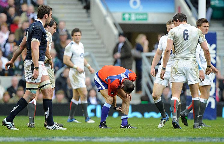 Rugby: England v Scotland