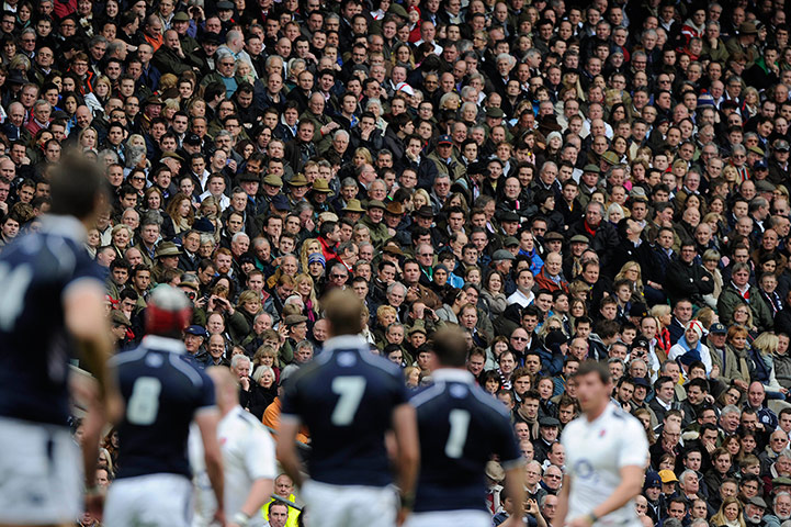 Rugby: England v Scotland