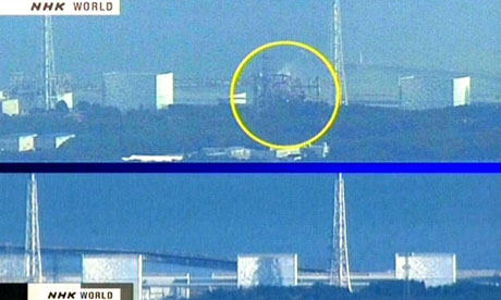 Japan nuclear alert: before and after