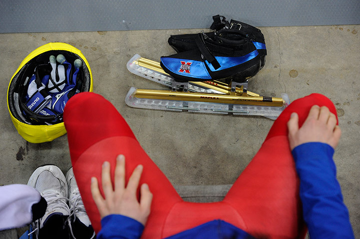 Speed Skating Jenkins: World Short Track Speed Skating Motorpoint Arena, Sheffield