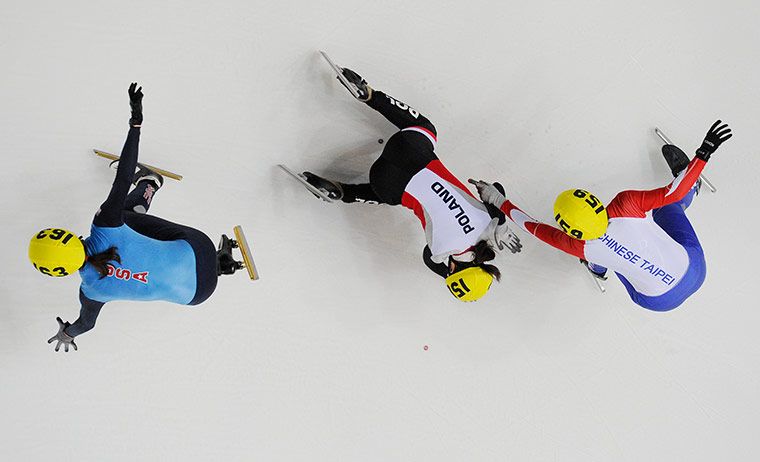 Speed Skating Jenkins: World Short Track Speed Skating Motorpoint Arena, Sheffield