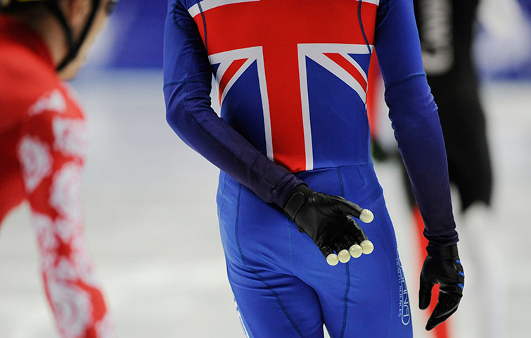 Speed Skating Jenkins: World Short Track Speed Skating in Sheffield - Britain's  Jon Eley