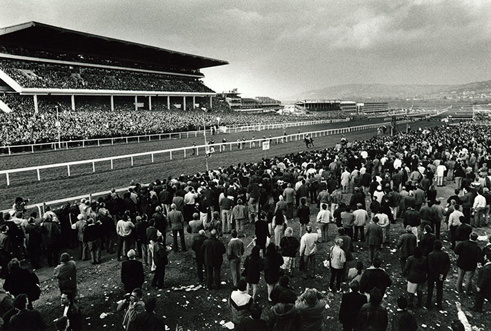 Cheltenham Retrospective: Crowds at Cheltenham, for the Gold Cup March 1991
