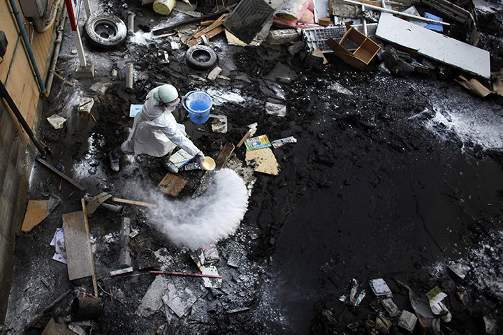 Japan Earthquake : and tsunami : International aid and Rescue team around Sendai