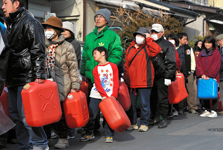 Japan Earthquake : and tsunami : International aid and Rescue team around Sendai