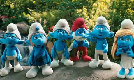 6 And here one of the Smurfs says Where the smurf are we