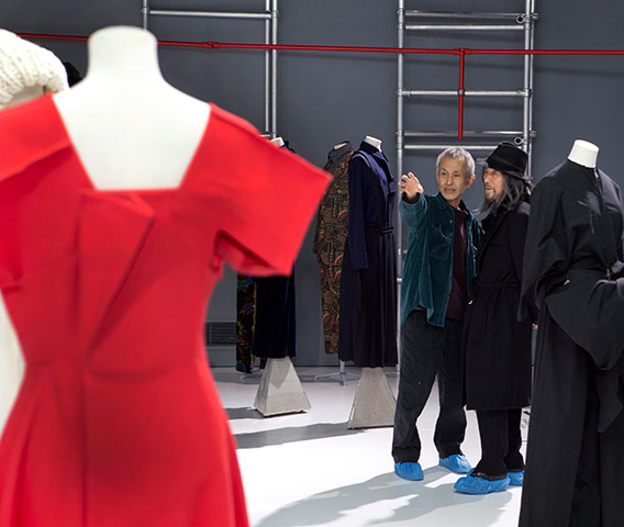 Week in pics: Yamamoto: Yamamoto at the V&A