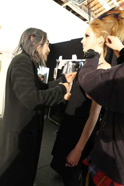 Week in pics: Yamamoto: Yohji Yamamoto Femme show in Paris
