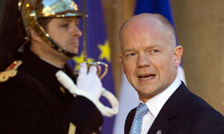 Foreign Secretary William Hague William Hague was told by veteran Tory MP