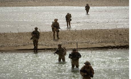 Special forces in Helmand province