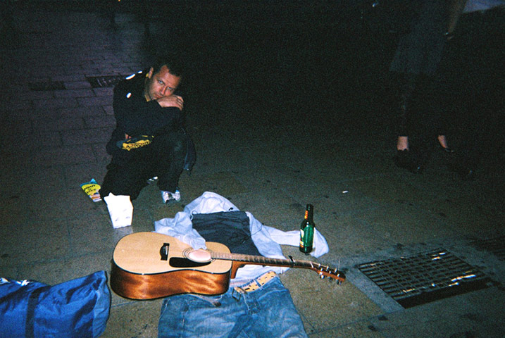 Connection at St Martin’s: Ken Roberts: Headless Busker