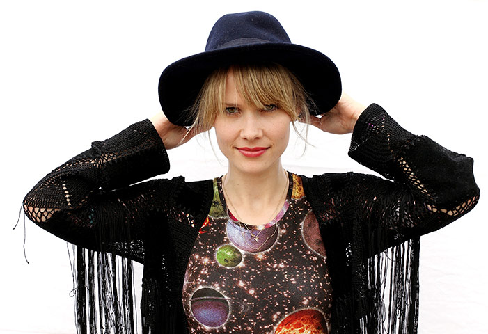 SXSW Festival: Nanna Oland Fabricius aka Oh Land poses for a portrait