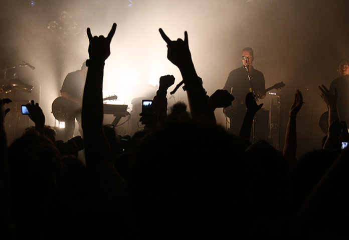 SXSW Festival: The Queens of Stone Age performs onstage