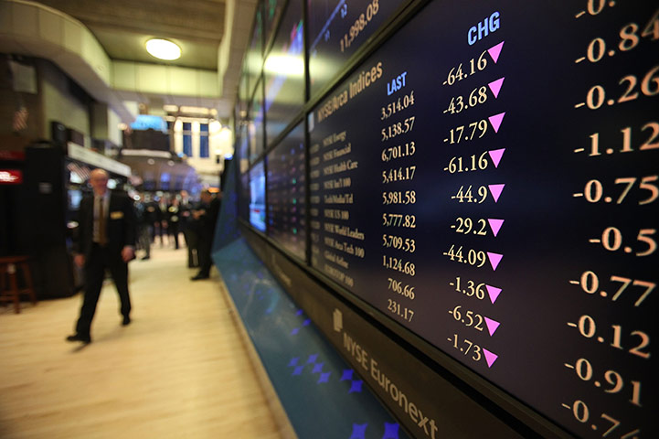 Week in Business: Traders during morning trading at the New York Stock Exchange 