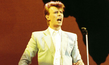 David Bowie in the 1980s