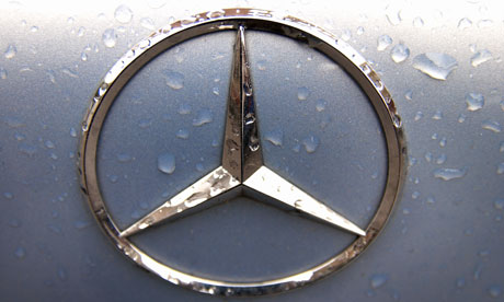 mercedes badge germany'A person bragging about being able to afford a 