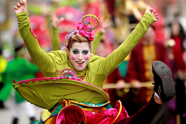 St Patricks Day: The annual St Patrick's Day parade takes place in Dublin