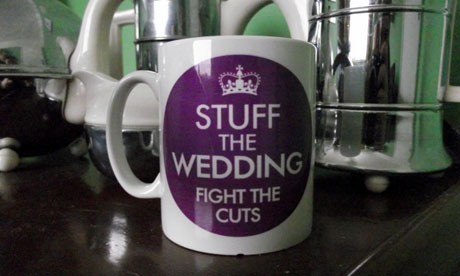 alternative royal wedding memorabilia. royal wedding mug