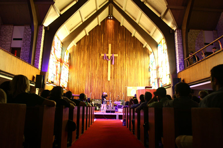 SXSW Festival: Julianna Barwick performs at Central Presbyterian Church